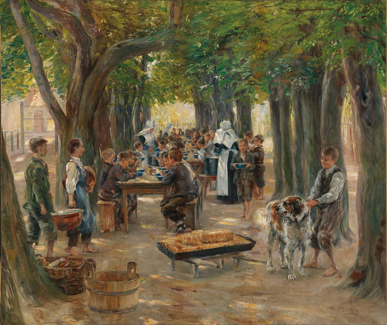A kolostori leves alkotó: Otto Piltz