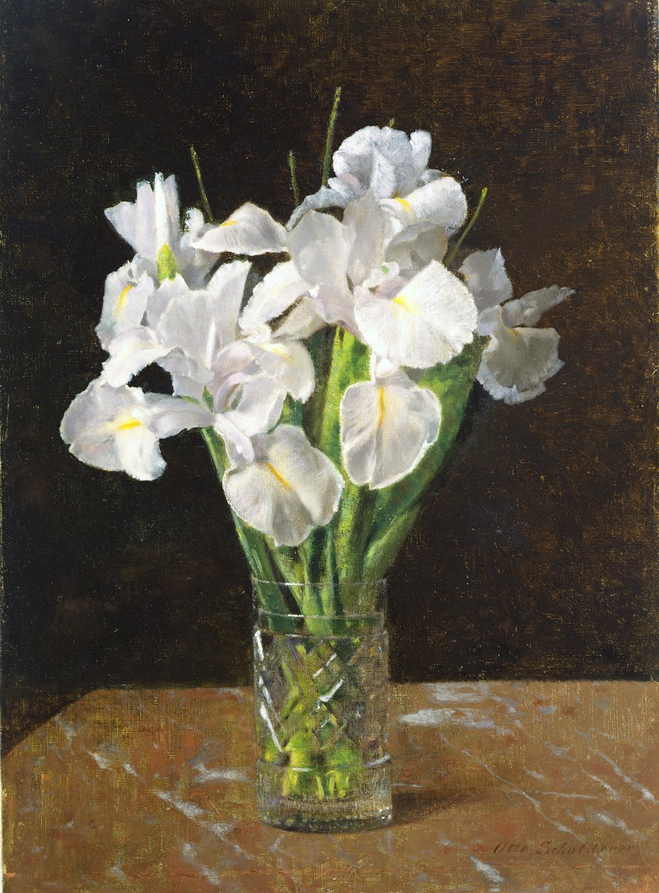 Íriszek, 1894 alkotó: Franz Otto Scholderer