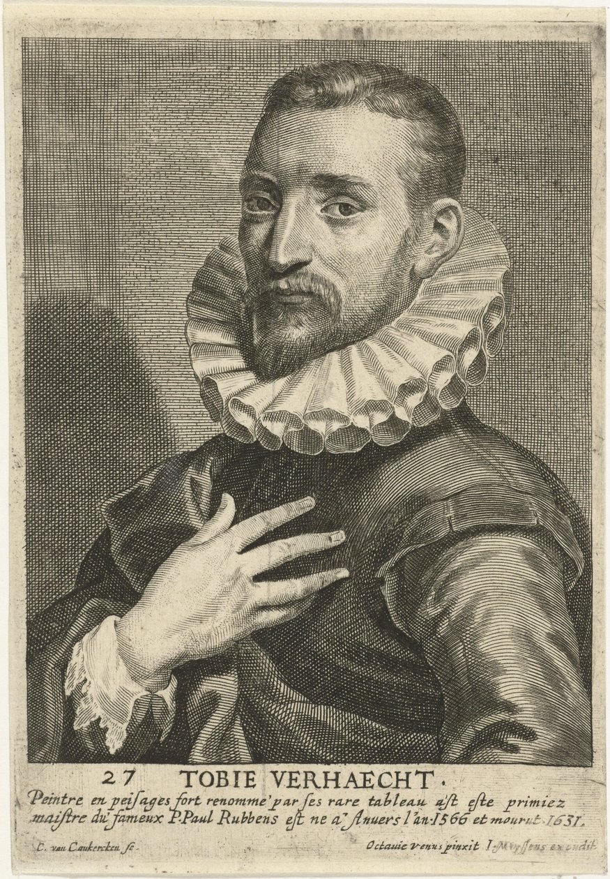 Tobias Verhaecht portréja alkotó: Otto van Veen