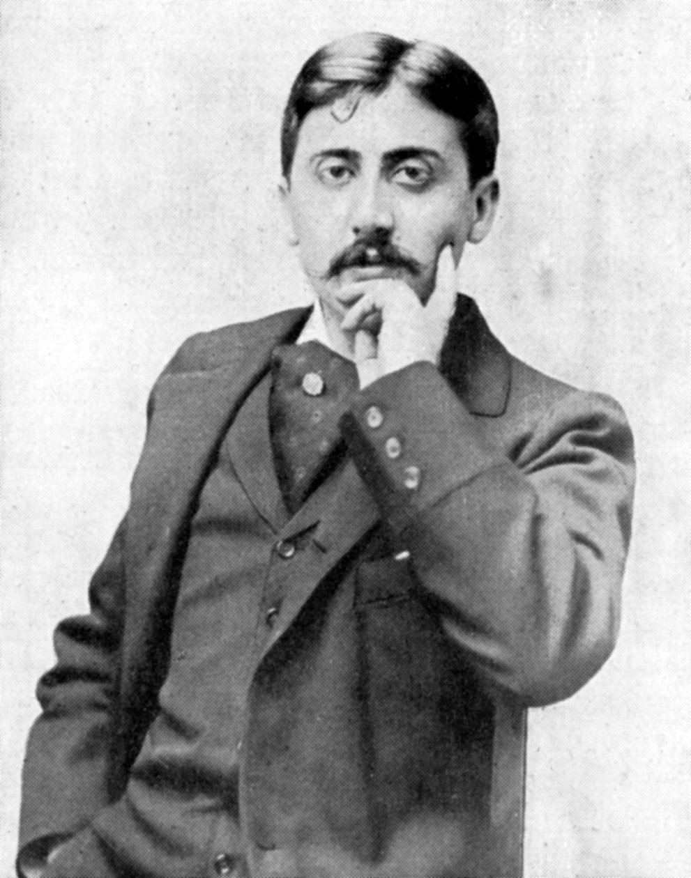 Marcel Proust francia értelmiségi, regényíró, esszéista és kritikus, a 19. század vége – a 20. század eleje. alkotó: Otto