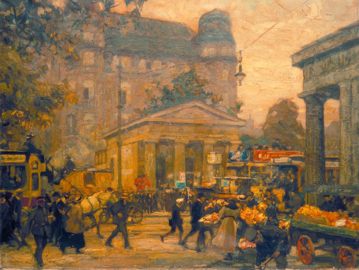 Potsdamer Platz alkotó: Otto Antoine