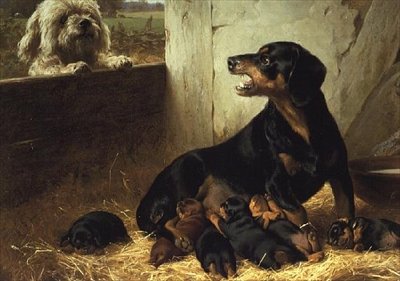 A kéretlen látogató alkotó: Otto Bache