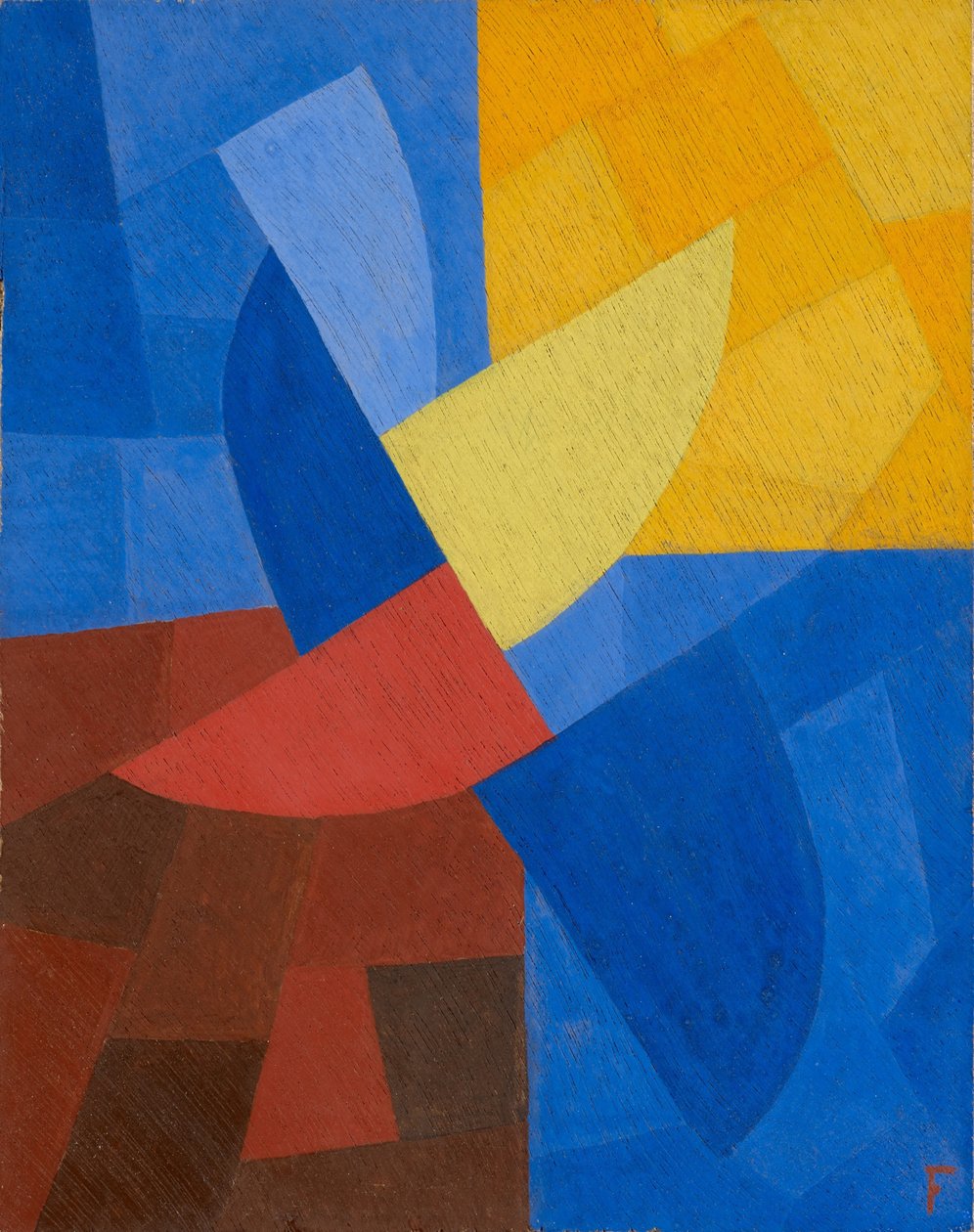 Összetétel, 1932. alkotó: Otto Freundlich