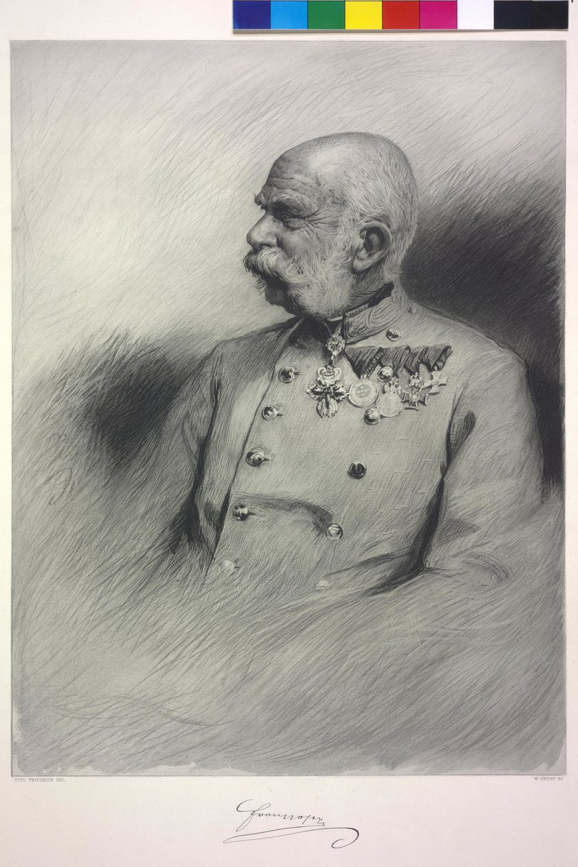 I. Ferenc József osztrák császár alkotó: Otto Friedrich