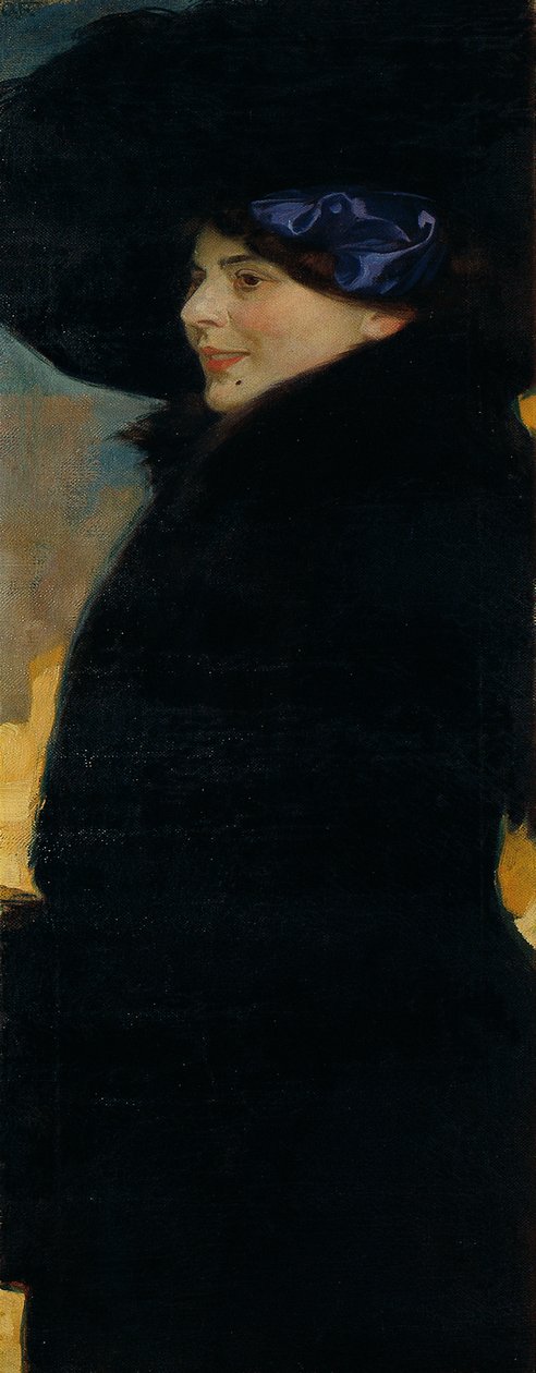 Gabrielle Ella Gallia , c. 1910. alkotó: Otto Friedrich