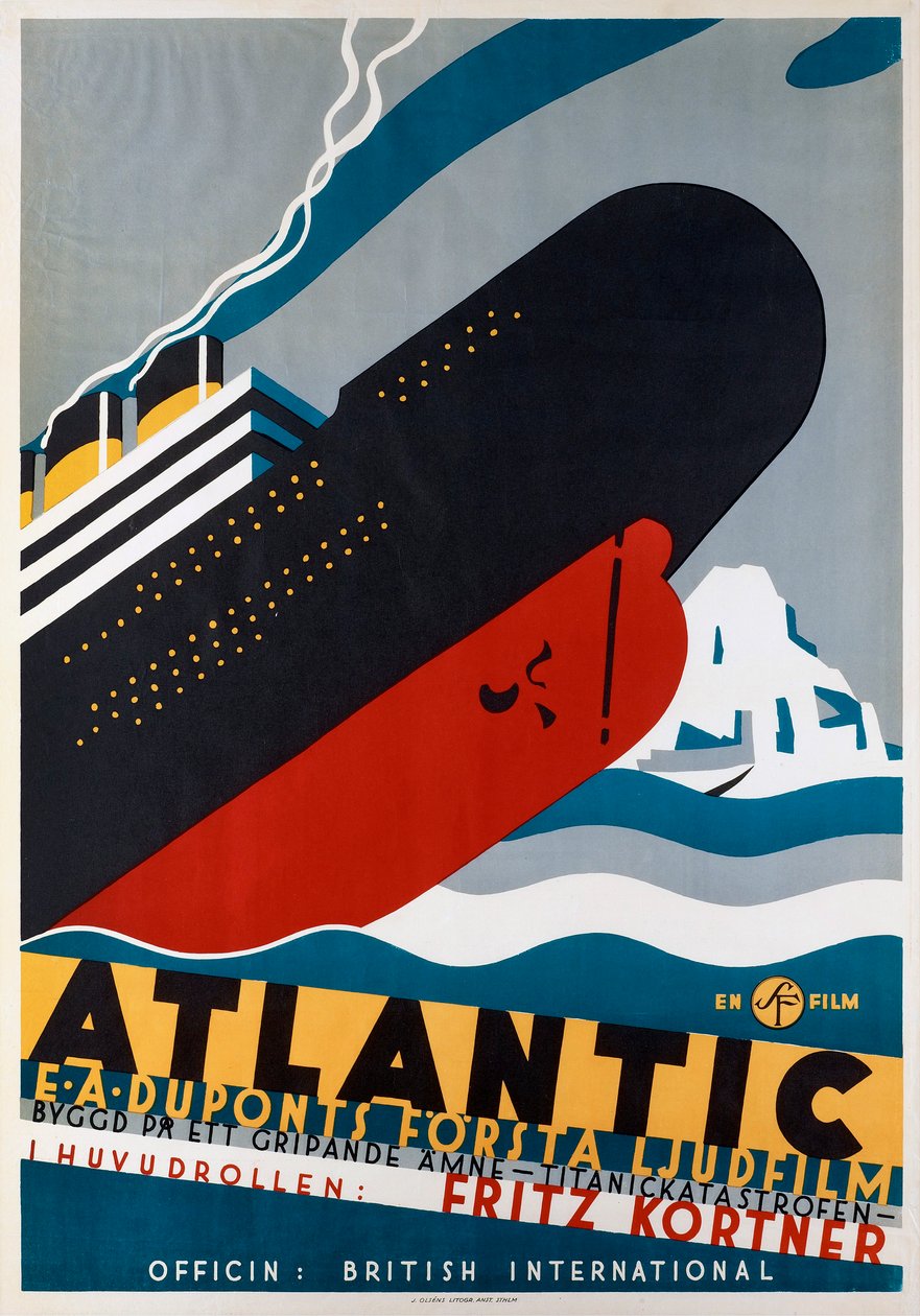 Atlanti-óceán, 1930 alkotó: Otto Gustaf Carlsund