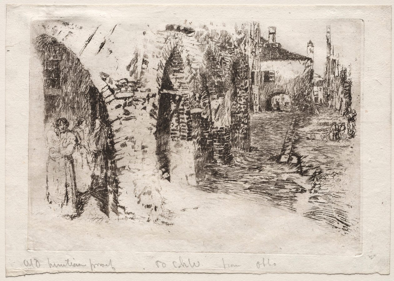 Chioggia, 1880. alkotó: Otto H. Bacher