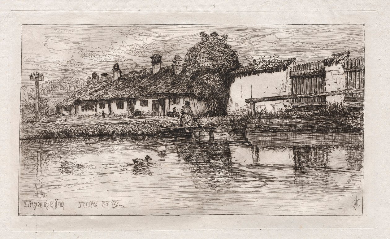 Lustheim, 1879. alkotó: Otto H. Bacher