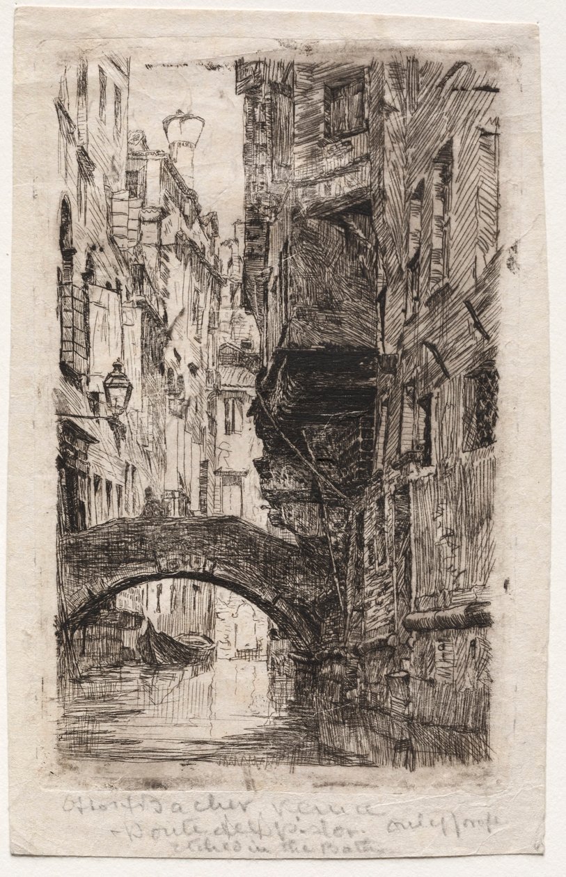 Ponte del Pistor. alkotó: Otto H. Bacher