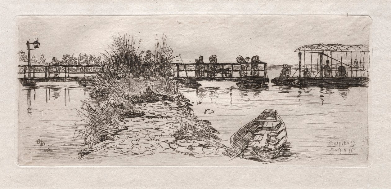 Regensburg, 1879. alkotó: Otto H. Bacher
