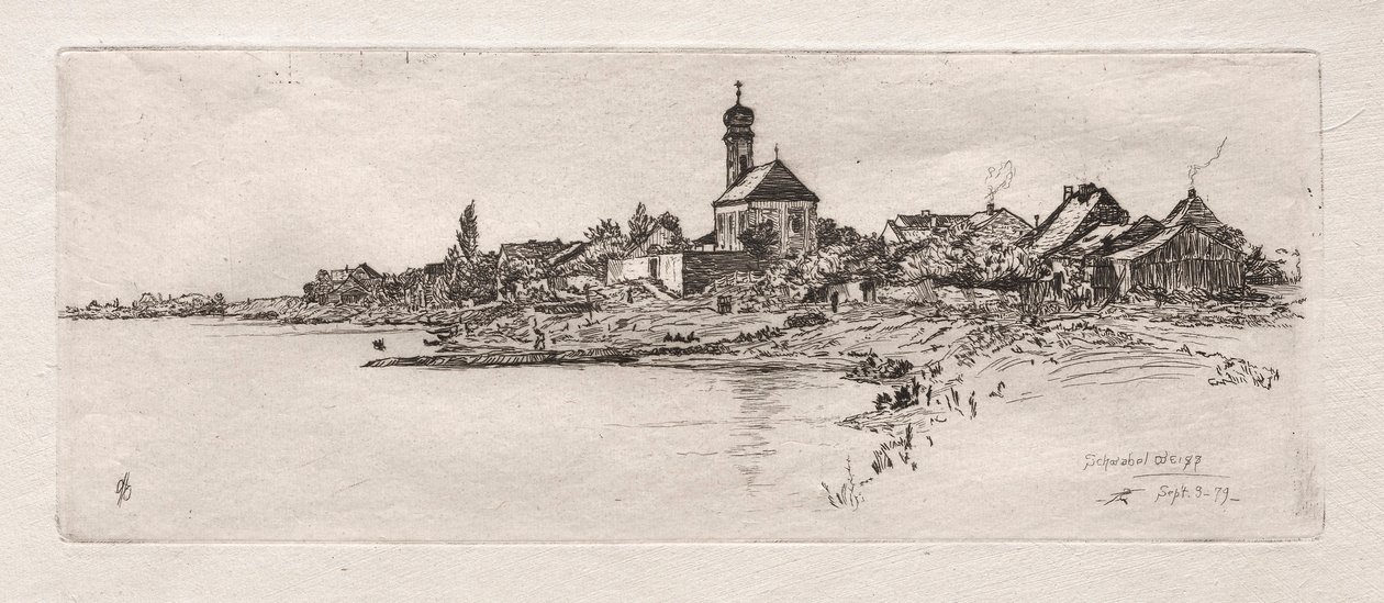 Schwabel Weiss, 1879. alkotó: Otto H. Bacher