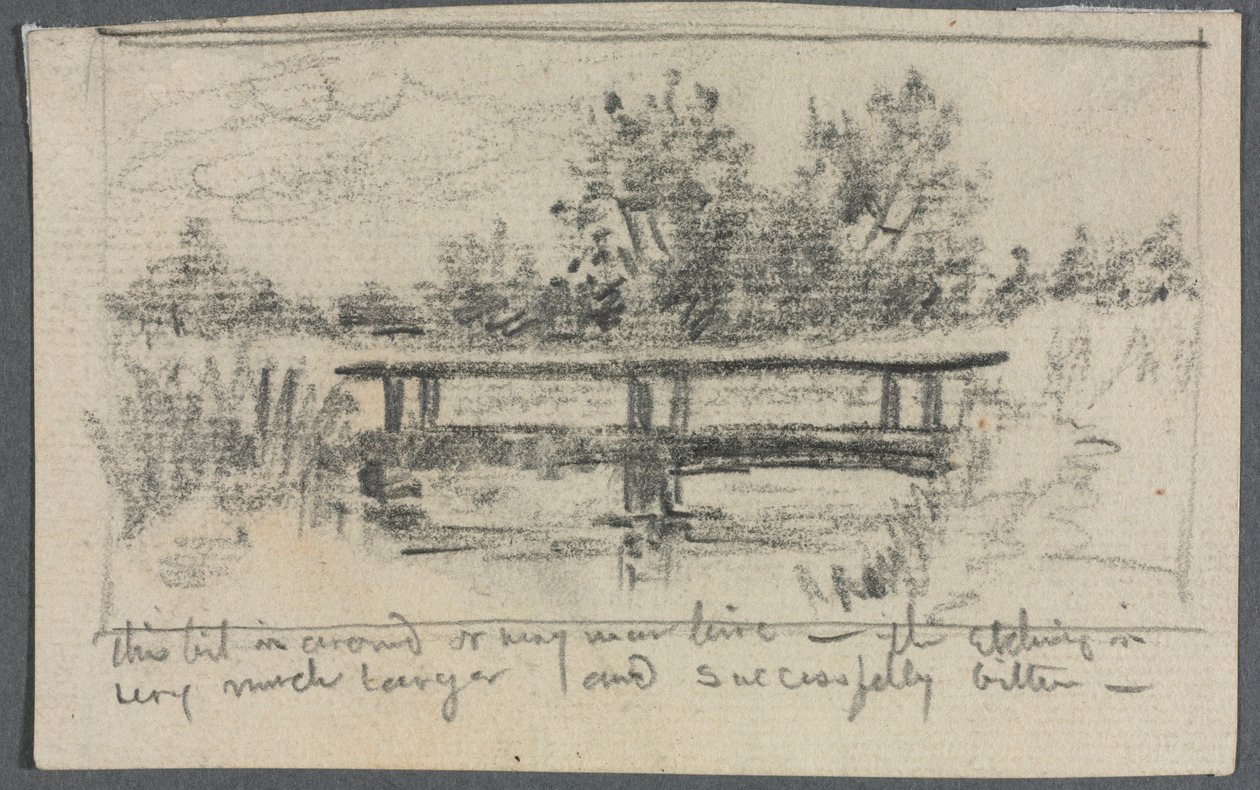A híd, Schleissheim alkotó: Otto H. Bacher