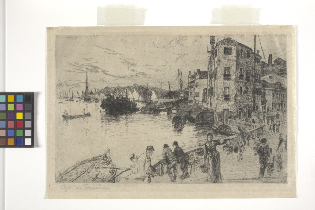 Várnegyed, Riva alkotó: Otto Henry Bacher