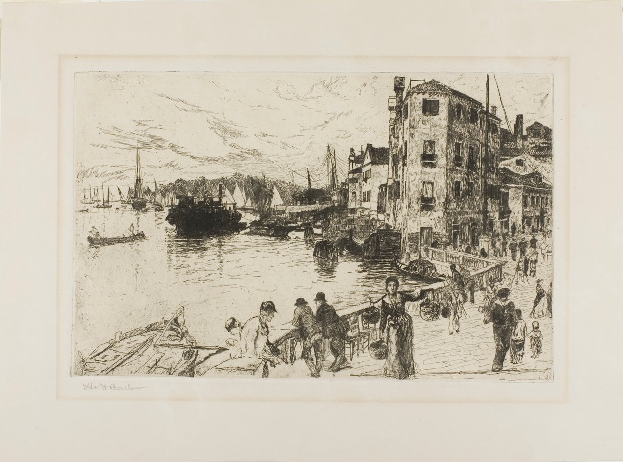 Várnegyed, Riva alkotó: Otto Henry Bacher