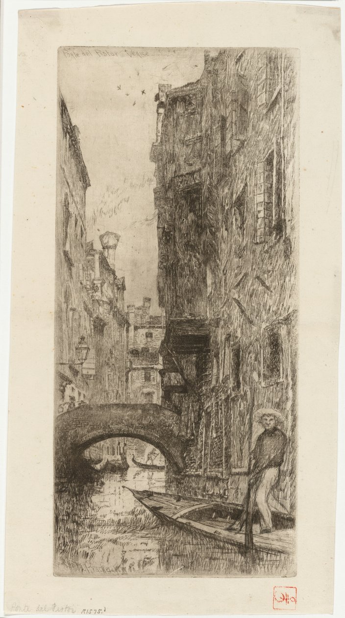 Ponte del Pistor alkotó: Otto Henry Bacher
