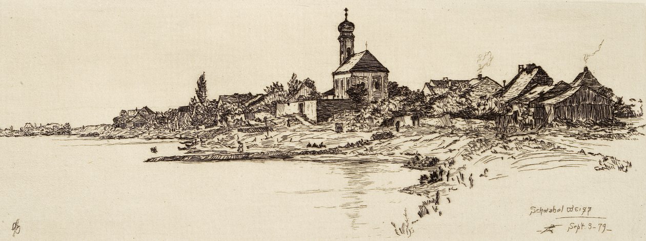 Schwabelweiss alkotó: Otto Henry Bacher