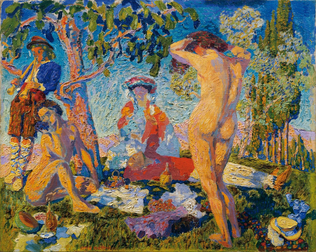 piknik alkotó: Otto Hettner