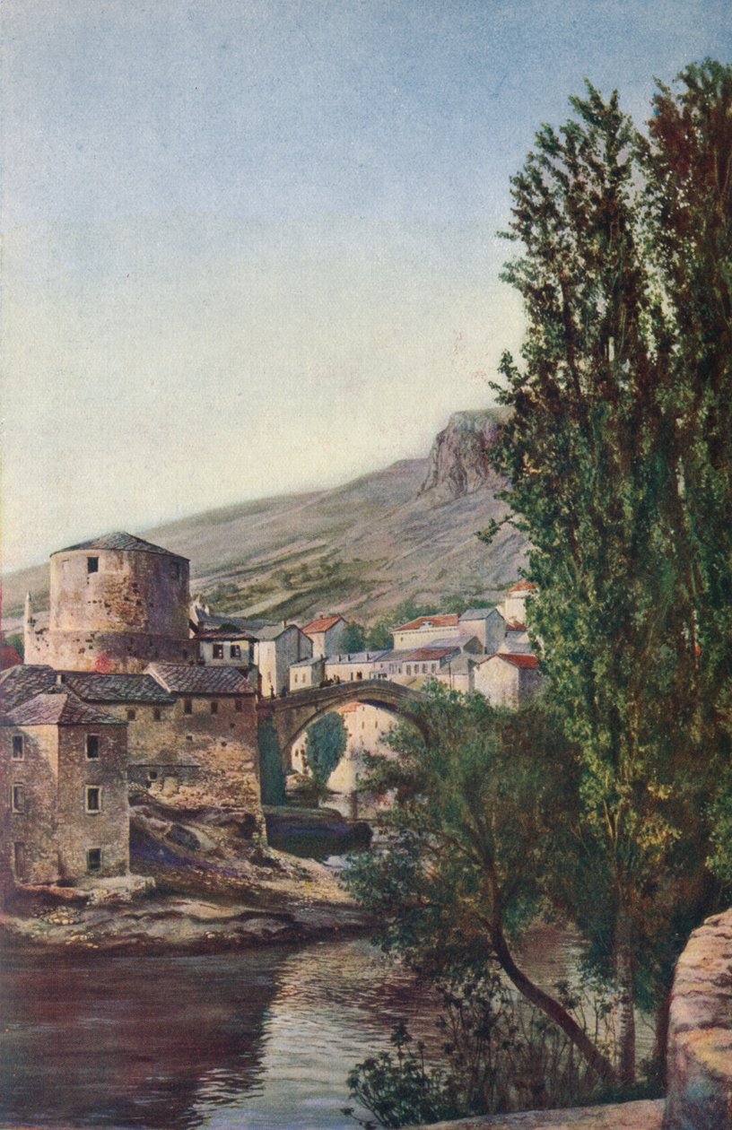 „Bosznia...”, 1920 alkotó: Otto Holbach