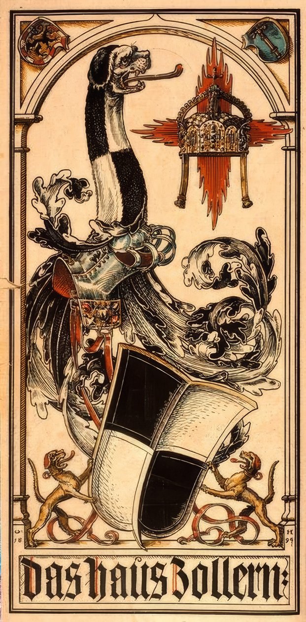 A Zollern-ház alkotó: Otto Hupp