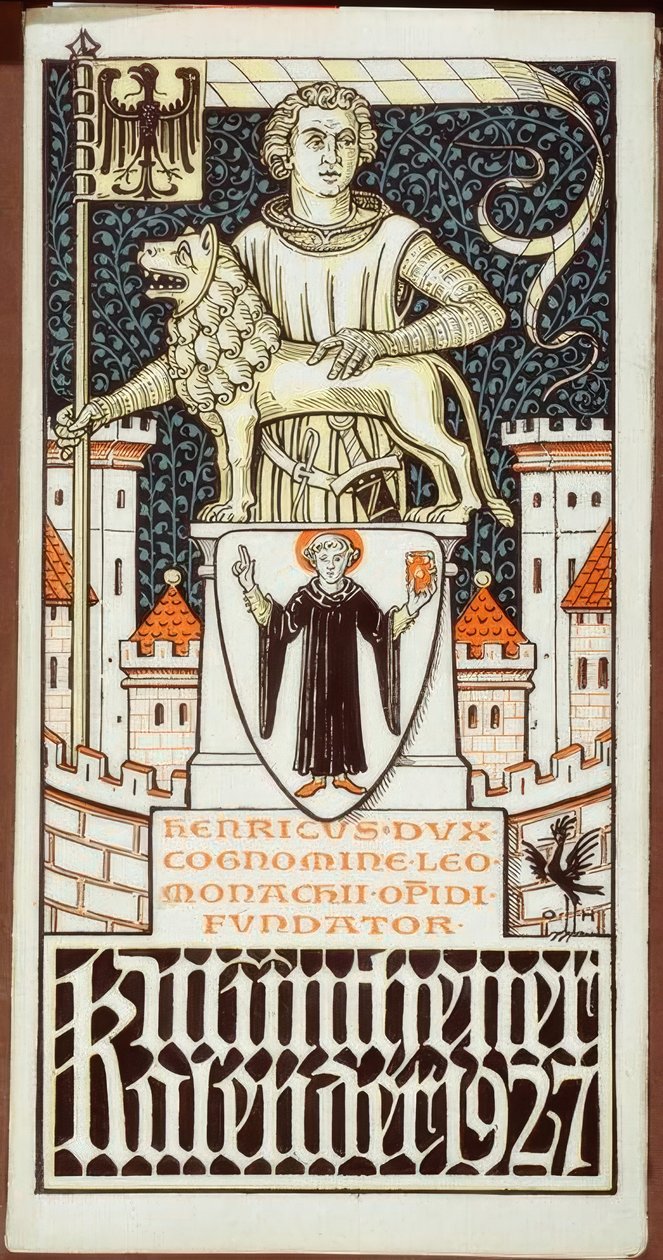 Hessen Népállam címere től) év) 1920 alkotó: Otto Hupp