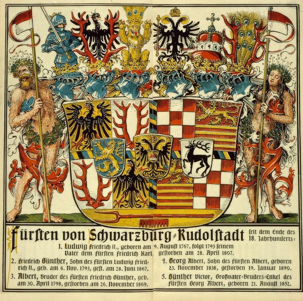 Schwarzburg-Rudolstadt hercege alkotó: Otto Hupp