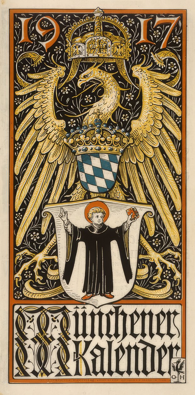 München városi fegyverek alkotó: Otto Hupp