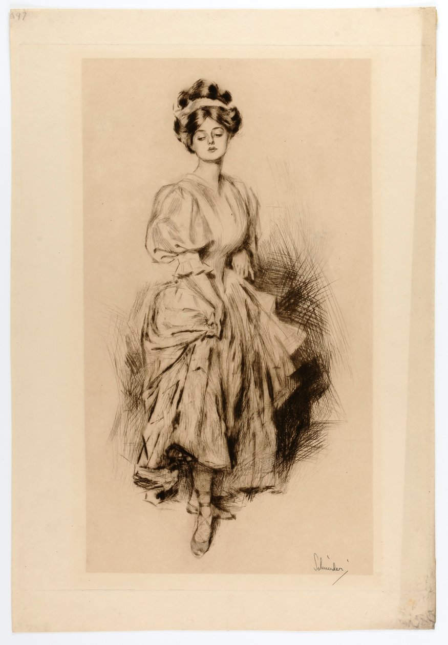 Dancing Girl alkotó: Otto J. Schneider