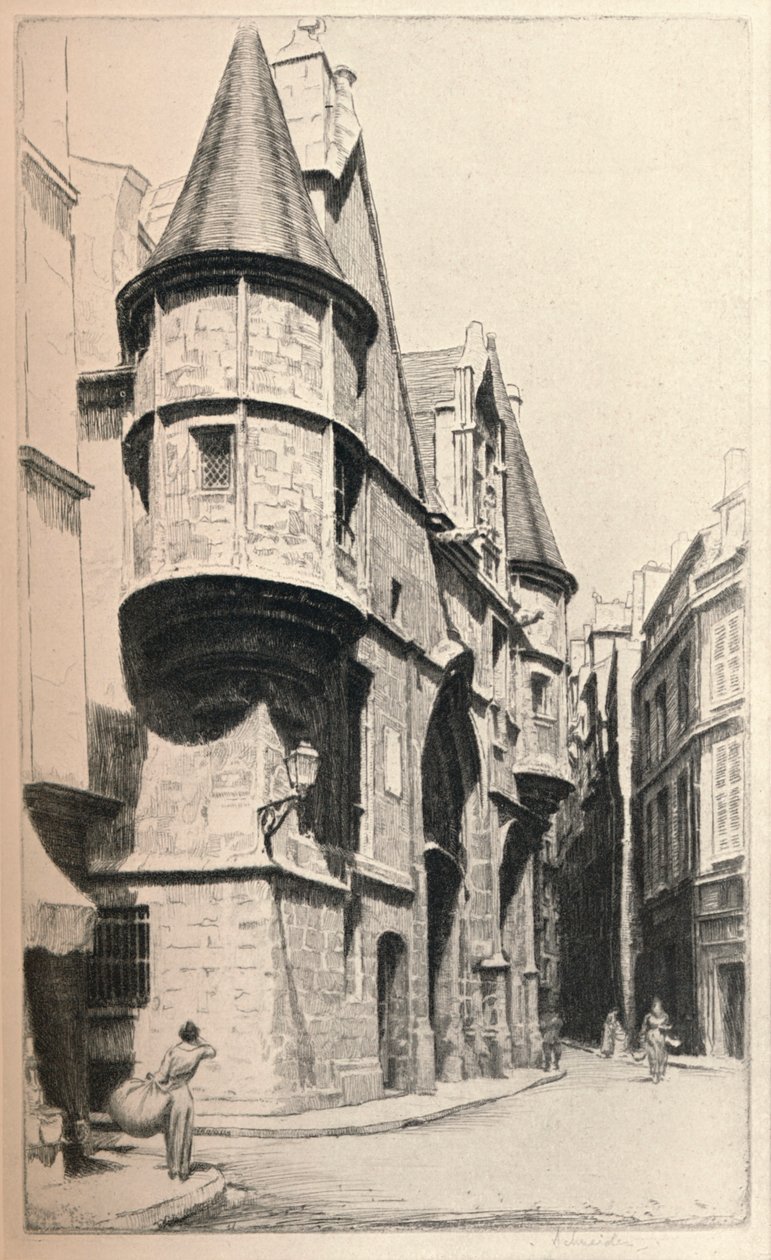 Hotel de Sens, 1915 alkotó: Otto J Schneider