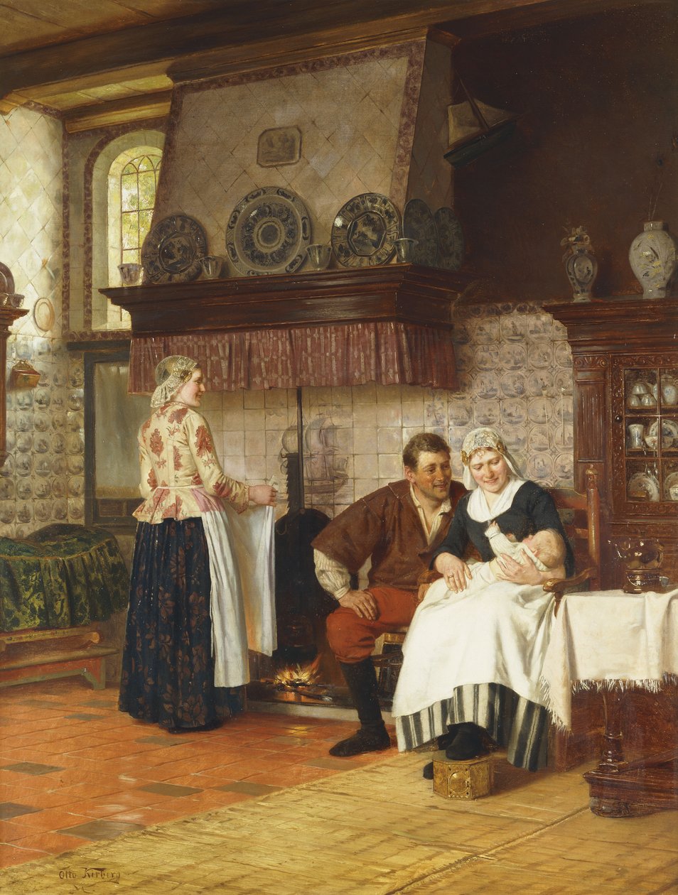 A vonzás központja, alkotó: Otto Kirberg