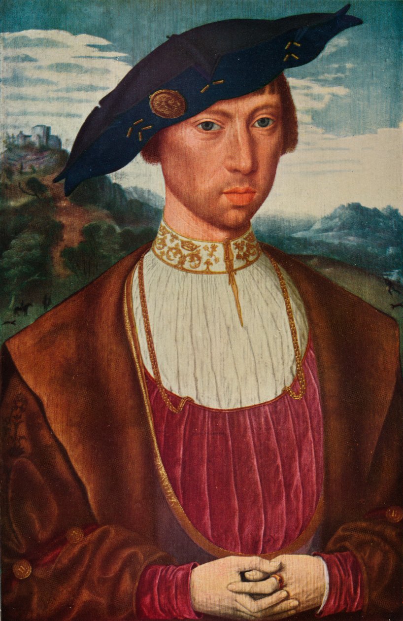 „Joost Van Bronckhorst portréja”, c1520 alkotó: Otto Limited