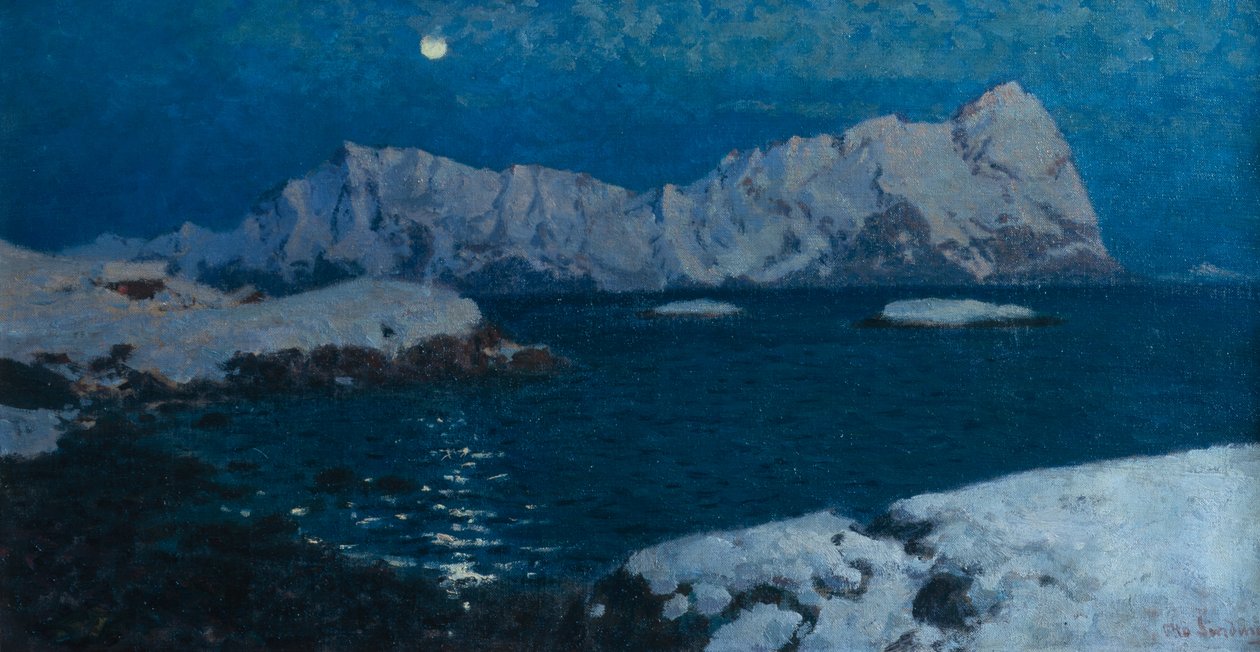 Éjjel és nappal között, Lofoten alkotó: Otto Ludvig Sinding