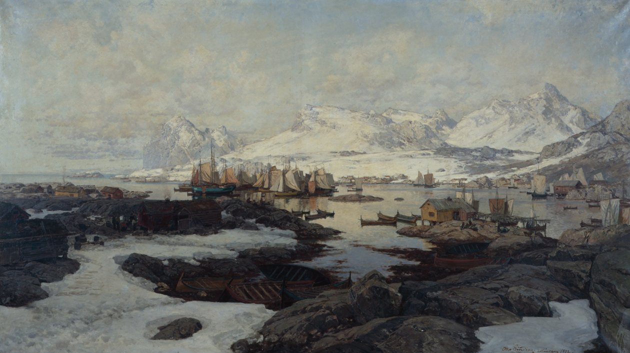 Svolværből alkotó: Otto Ludvig Sinding