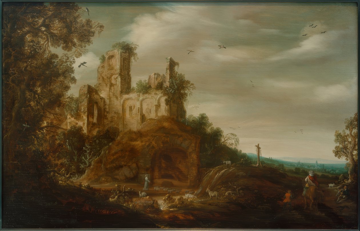 tájkép alkotó: Otto Marseus  van Schrieck