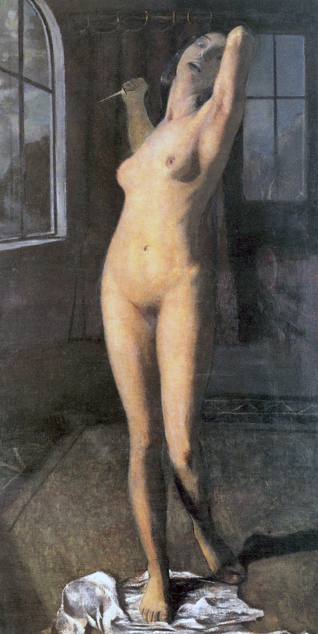 Lucretia, avagy a meztelen gyilkosnő, 1903 körül alkotó: Otto Mueller