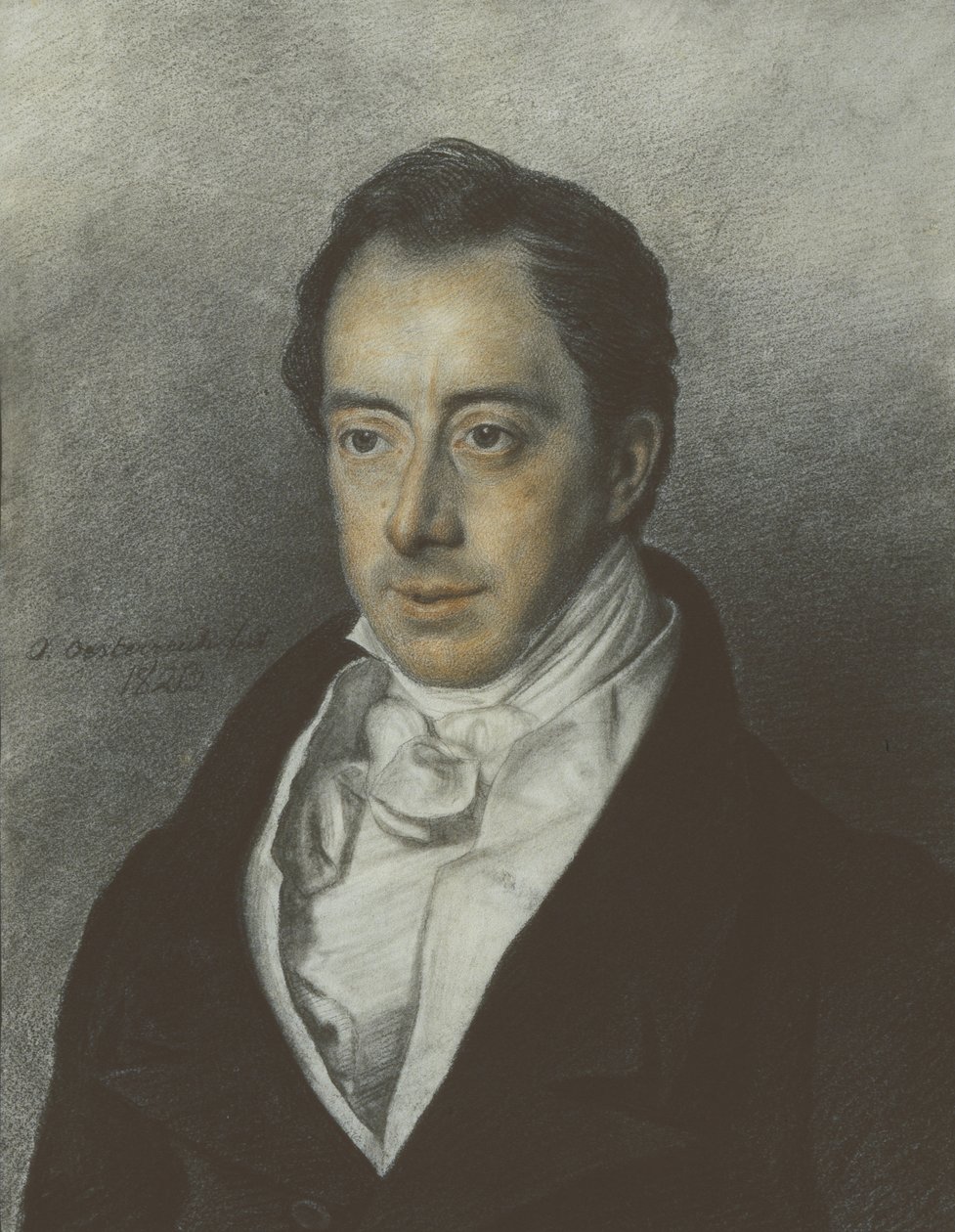 Nyikolaj Ivanovics Turgenyev portréja 1789-1871, 1823 alkotó: Otto Oesterreich