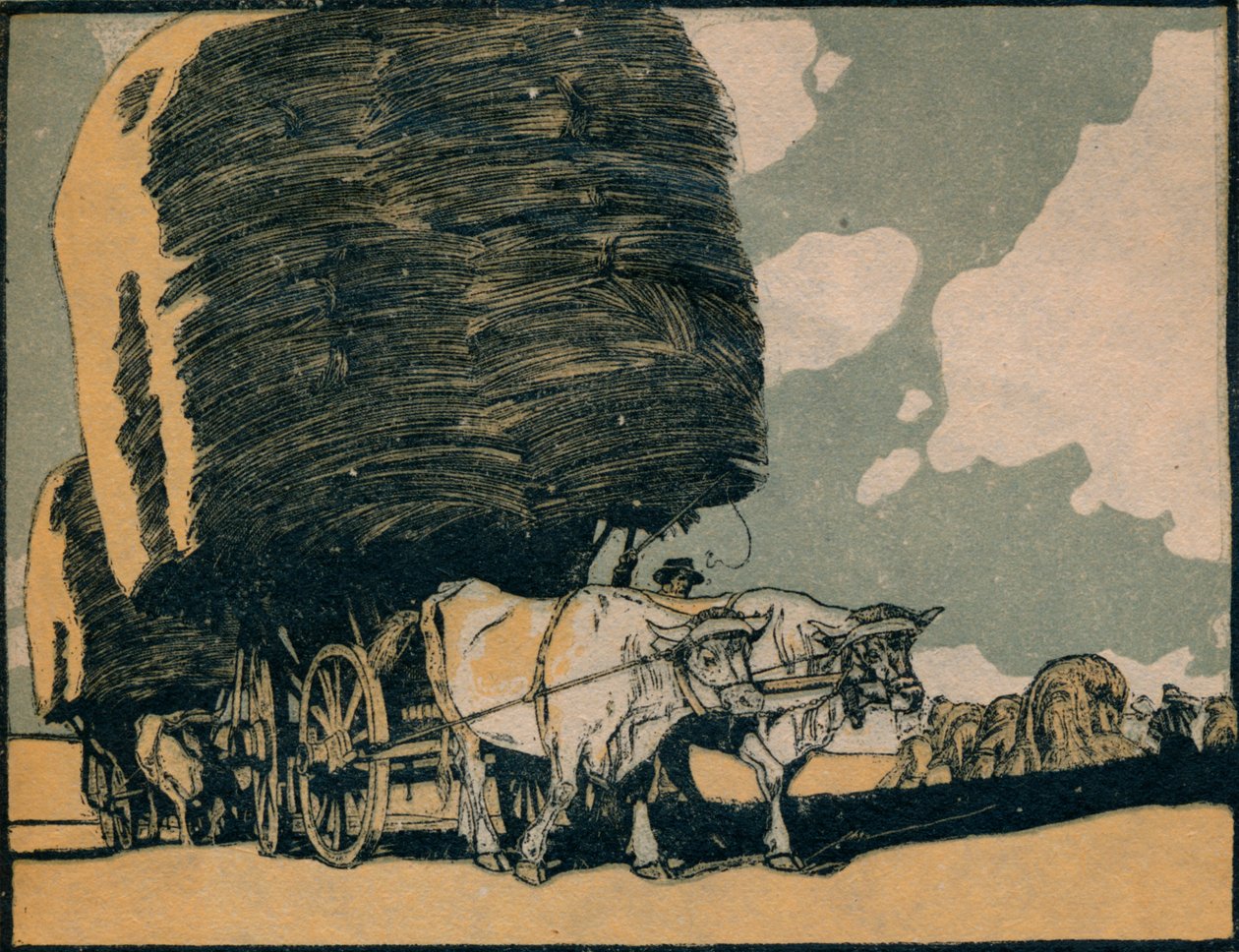 „Szüret”, 1910 alkotó: Otto Richard Bossert