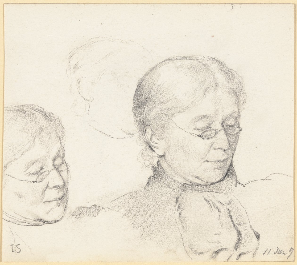 Luise Scholderer alkotó: Otto Scholderer