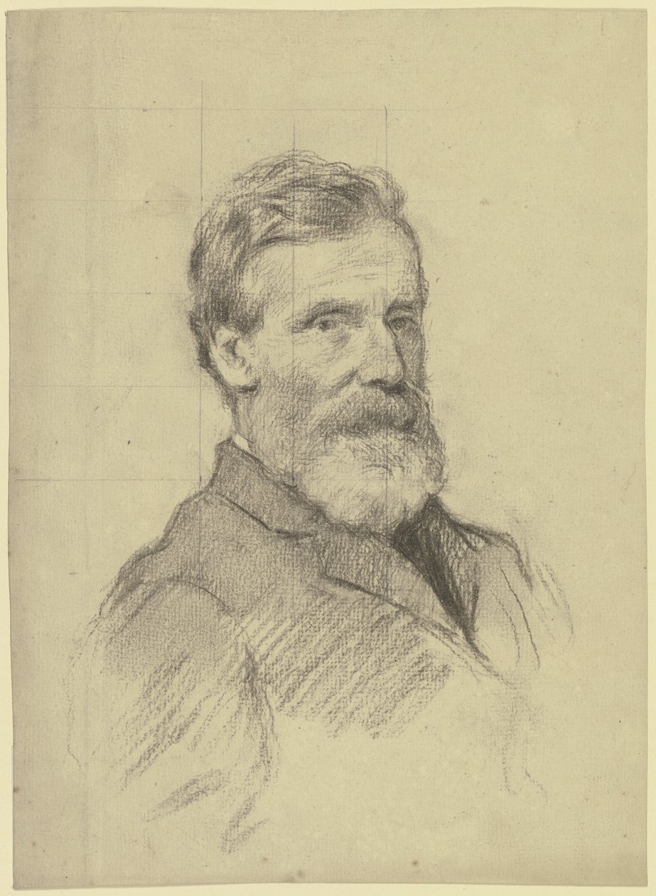 Dr. George Bird portréja (?) alkotó: Otto Scholderer