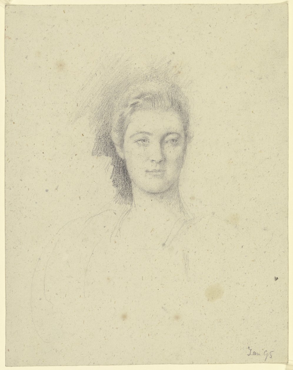 Miss Martin portréja alkotó: Otto Scholderer