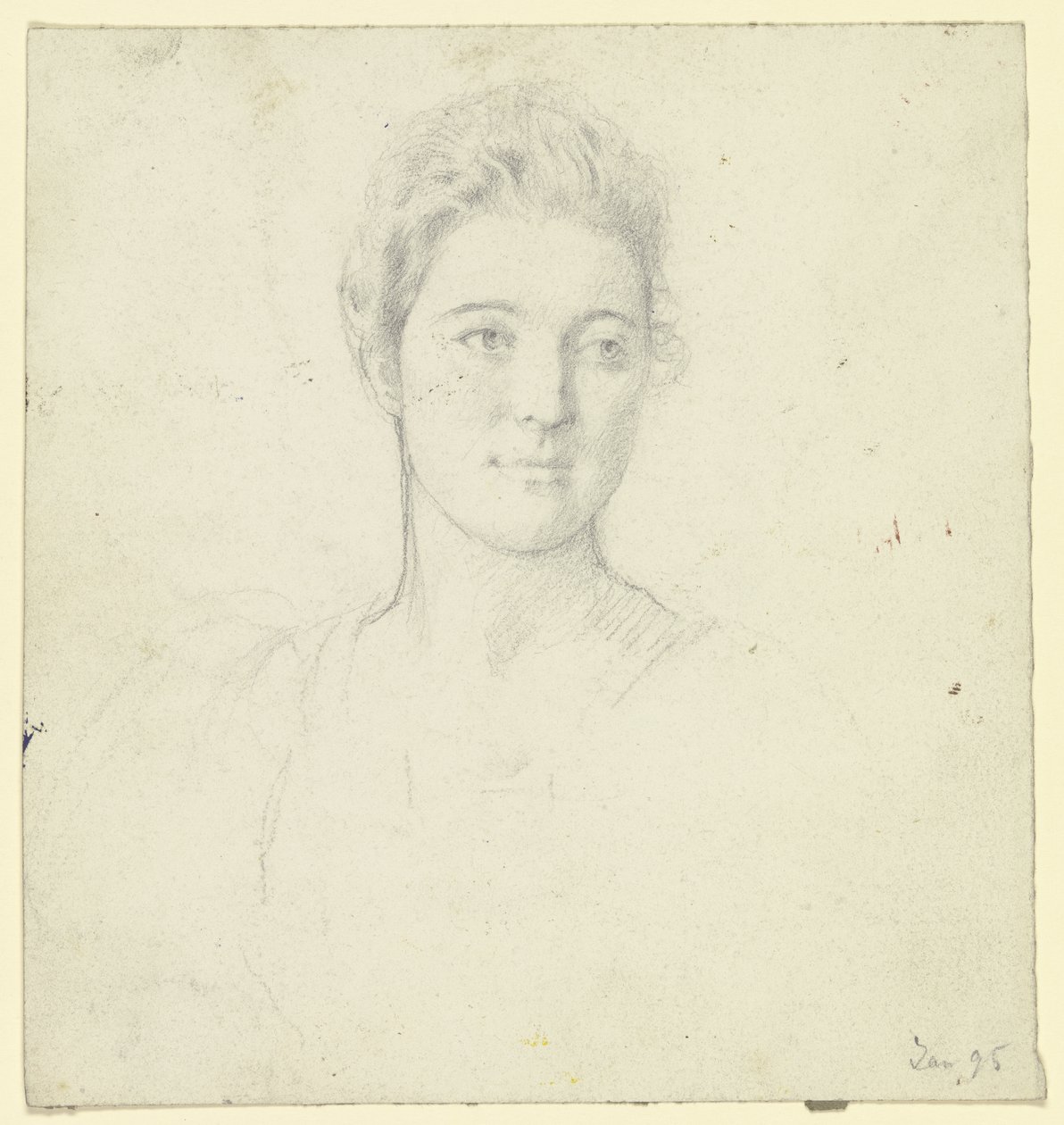 Miss Martin portréja alkotó: Otto Scholderer