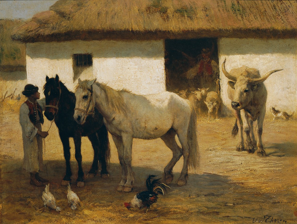 magyar tanya alkotó: Otto von Thoren