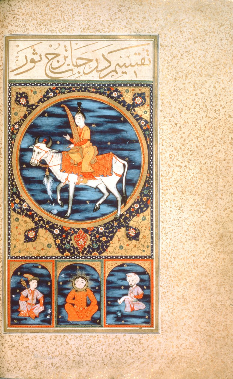 SUF.TURE 242 f.10v Taurus alkotó: Ottoman School