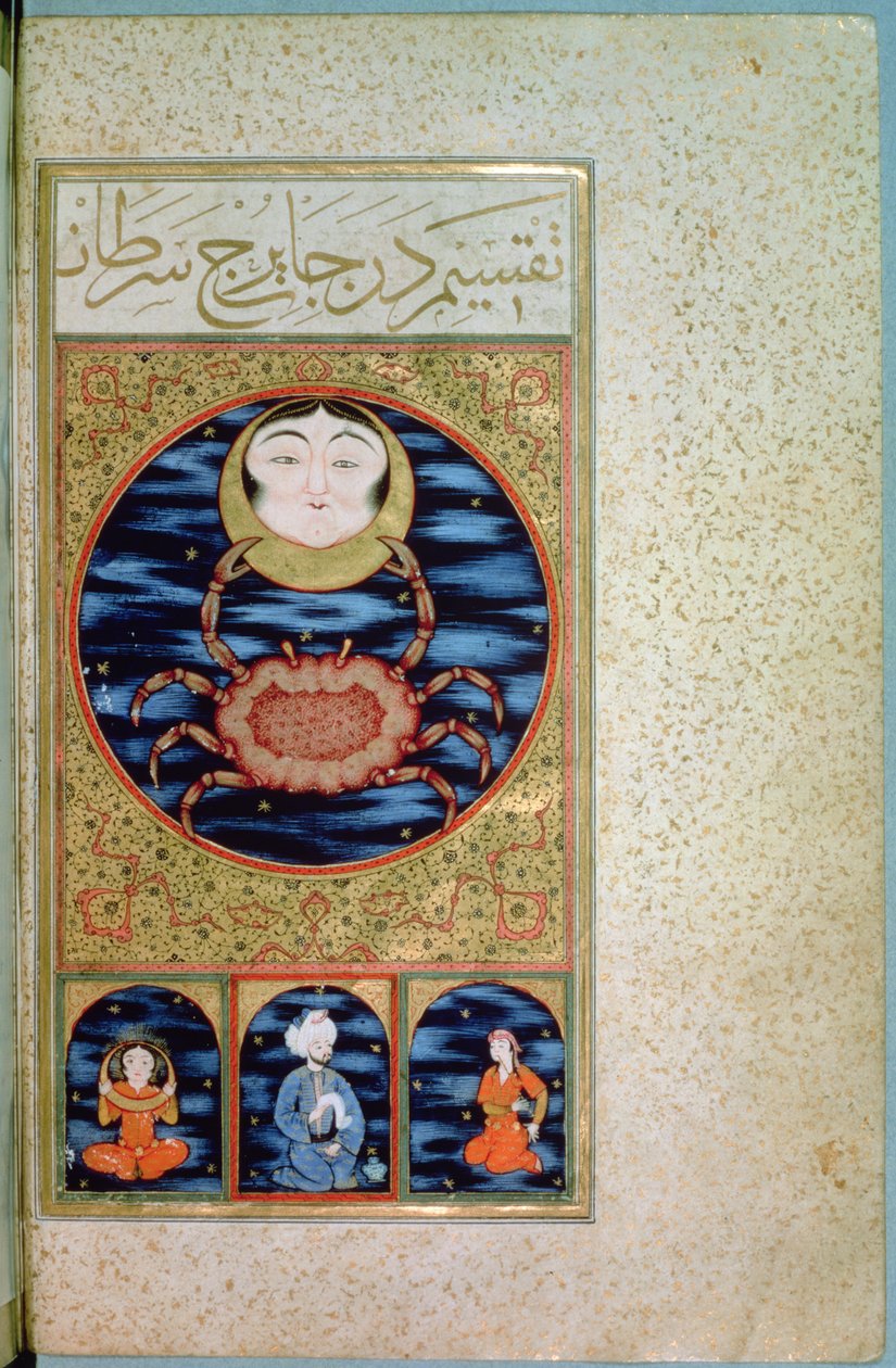 SUF.TURE 242 f.14v Rák alkotó: Ottoman School