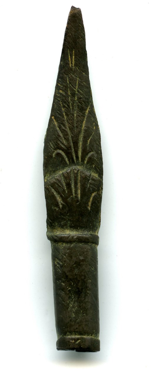 Oszmán írótoll, egyiptomi régészeti ásatások során talált: tintával írás alkotó: Ottoman School
