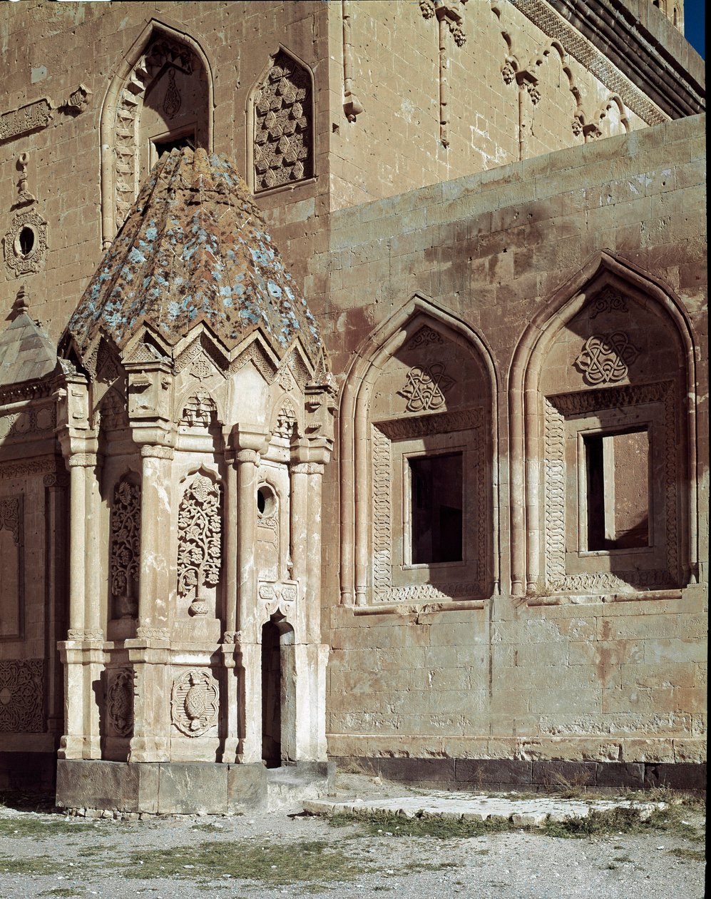 Kilátás az Ishak Pasa palotára alkotó: Ottoman School