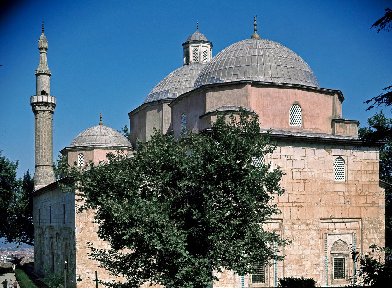 Kilátás a zöld mecsetre alkotó: Ottoman School