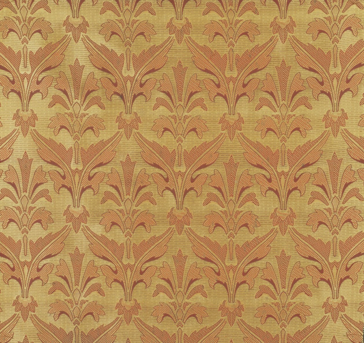 Olasz, Warner, Sillet & Ramm, 1870 körül tervezve (jacquard szőtt selyem) alkotó: Owen Jones