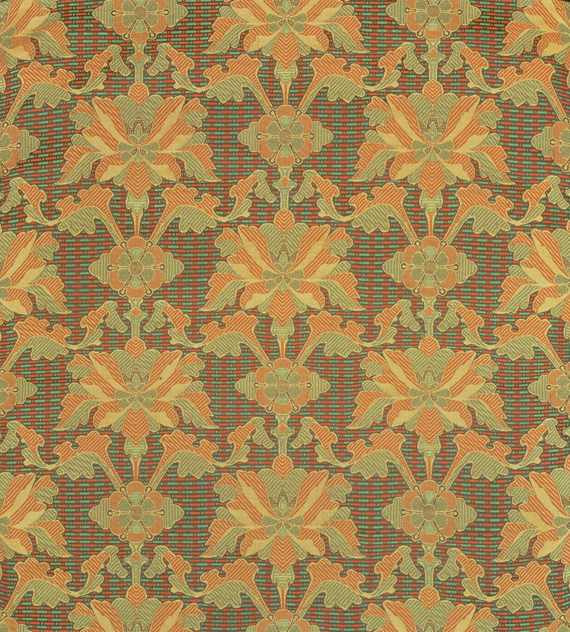 Sultan, Warner, Sillet & Ramin, 1870 körül tervezve (jacquard szőtt selyem) alkotó: Owen Jones