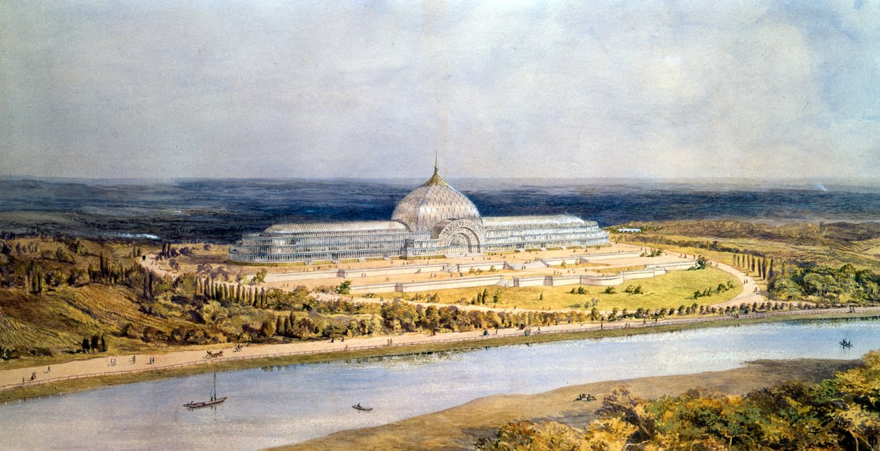 Tervezés az ipari kiállításhoz, Bécs, 1873, c1830-1873 alkotó: Owen Jones