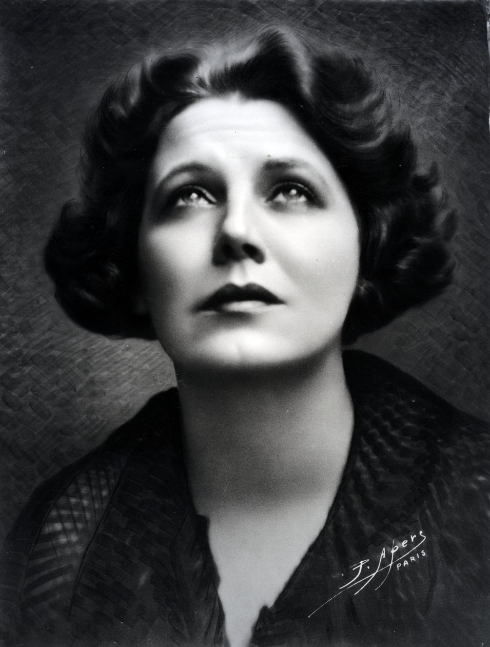 Damia portréja (1889-1978) alkotó: P. Apers